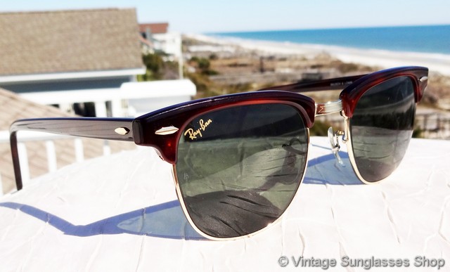 Ray Ban W0366 Clubmaster Tortoise Shell Sunglasses